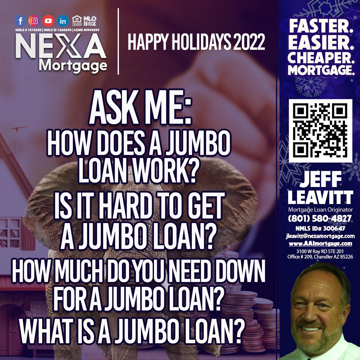 VA LOANS - Jeffery Leavitt -Mortgage Loan Originator
