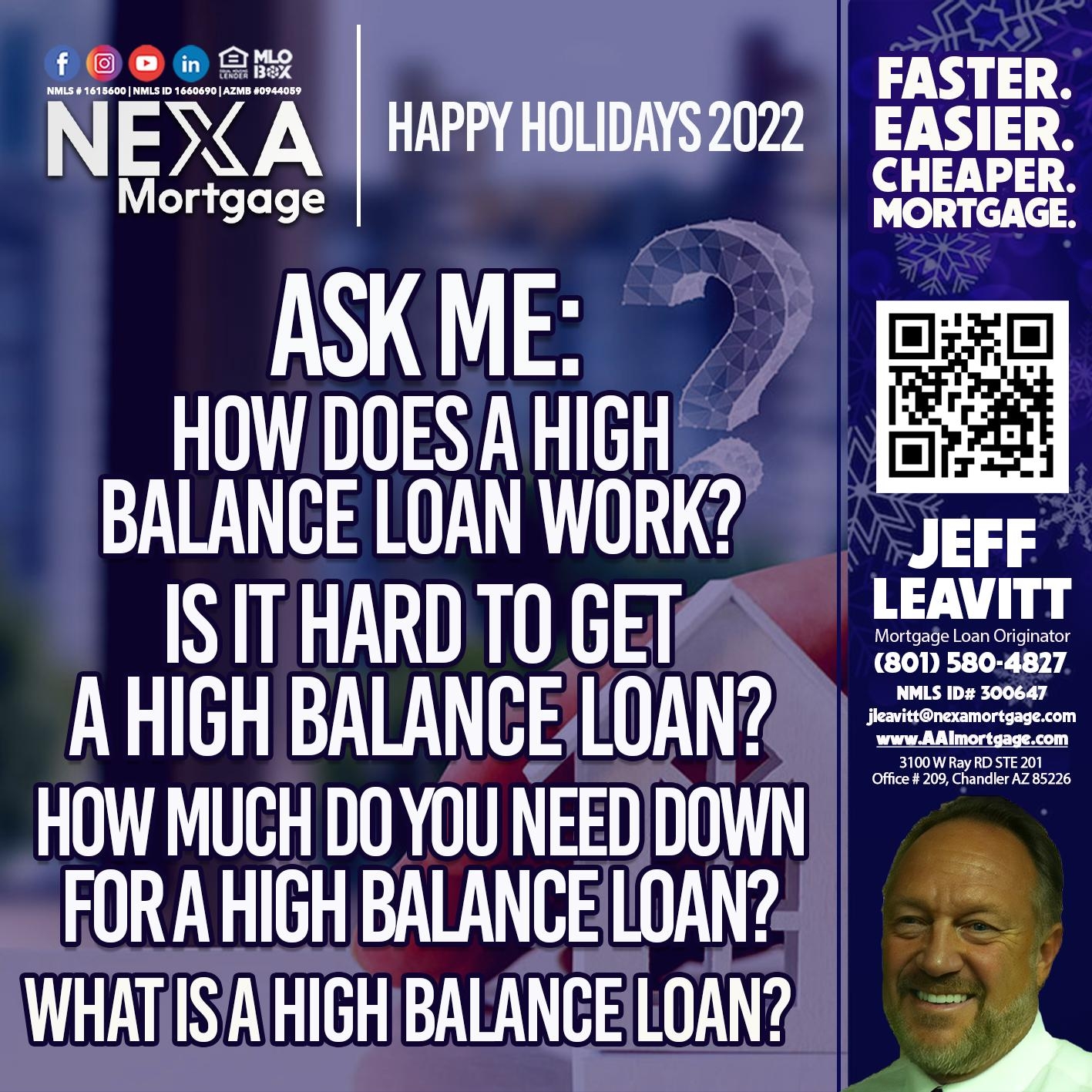 VA LOANS - Jeffery Leavitt -Mortgage Loan Originator