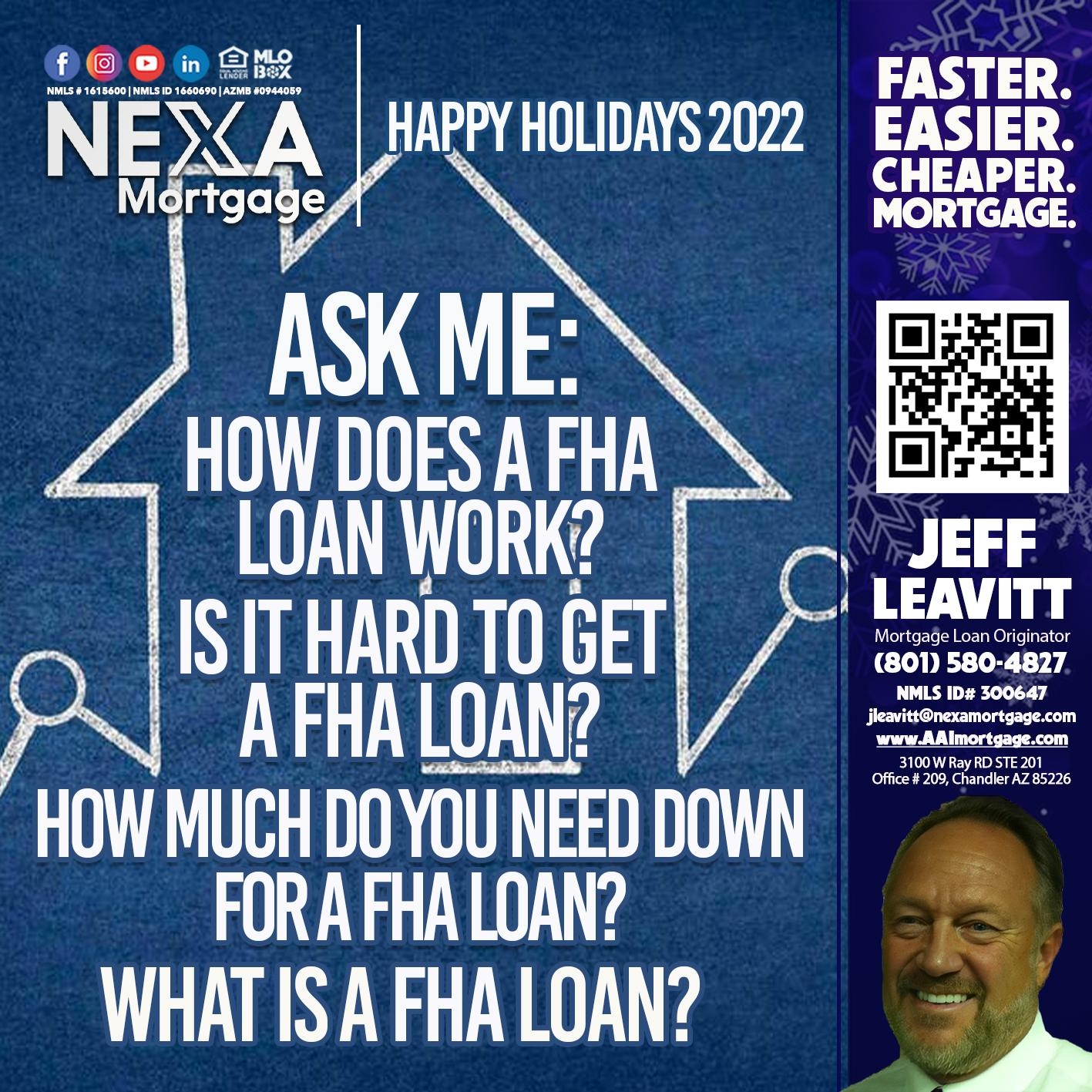 VA LOANS - Jeffery Leavitt -Mortgage Loan Originator